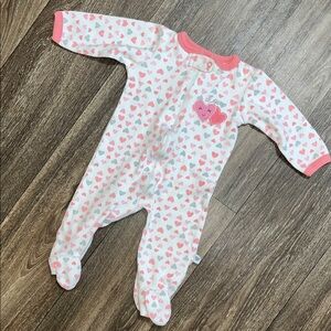 Hearts Baby One Piece